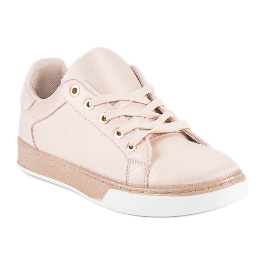 Rosa bundna sneakers 1