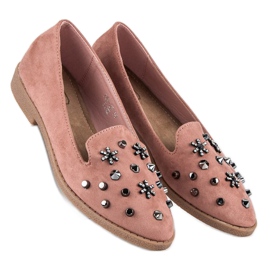 Rosa herrar med strass 1