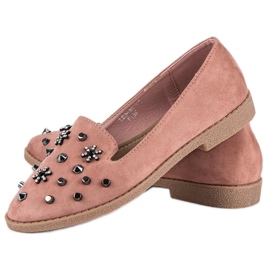 Rosa herrar med strass 2