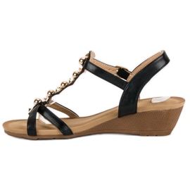 Svarta kilasandaler 2