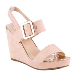 Bello Star Sandaler i mocka rosa 2