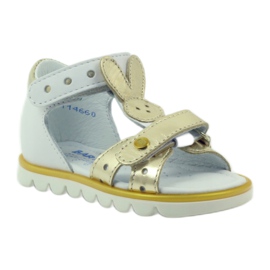 Bartek Sandalki Application Rabbit Flexible 31491 White/Gold vit 1
