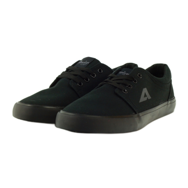American Club Amerikanska kvinnors sneakers sneakers svart 3