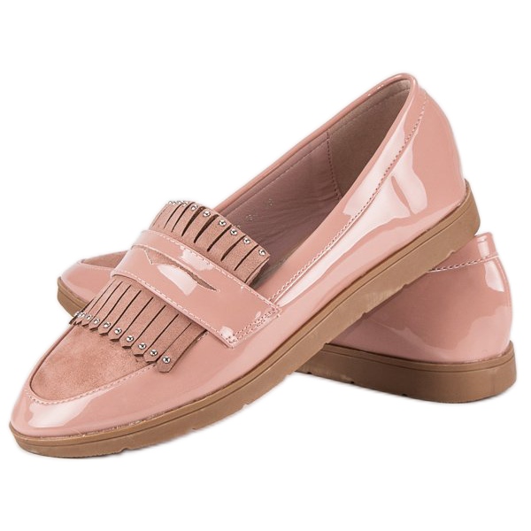 Rosa lackade loafers 2