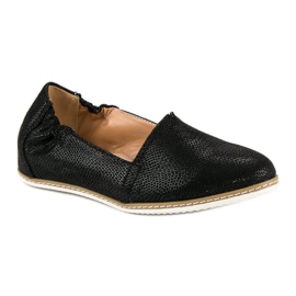 Filippo Svart Ballerina Med Ett Mönster 1