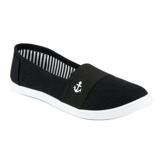 McKey Svarta slip-on sneakers 1