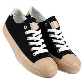 Seastar Knutna sneakers svart 1