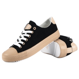 Seastar Knutna sneakers svart 2