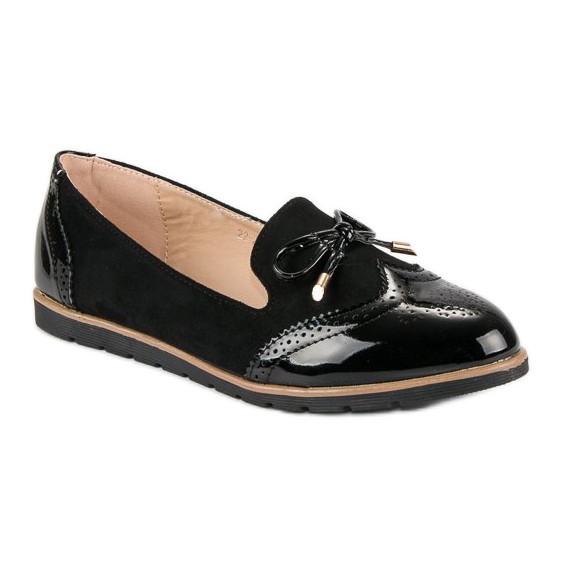 Super Me Casual svarta loafers 1
