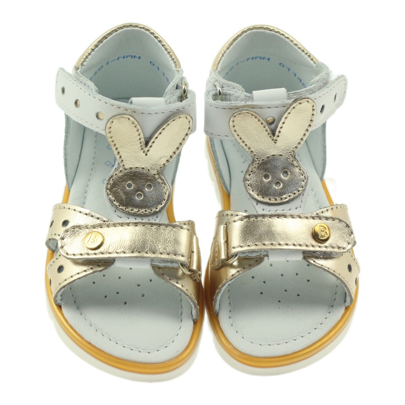 Bartek Sandalki Application Rabbit Flexible 31491 White/Gold vit 4