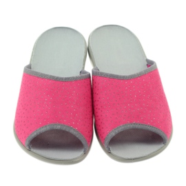 Befado damskor tofflor 254d088 tofflor grå rosa 4