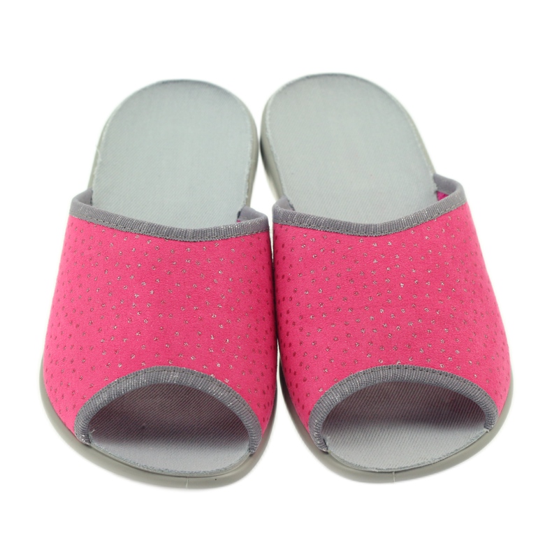 Befado damskor tofflor 254d088 tofflor grå rosa 4