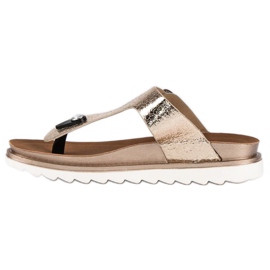 Seastar Bekväma flipflops gul 1