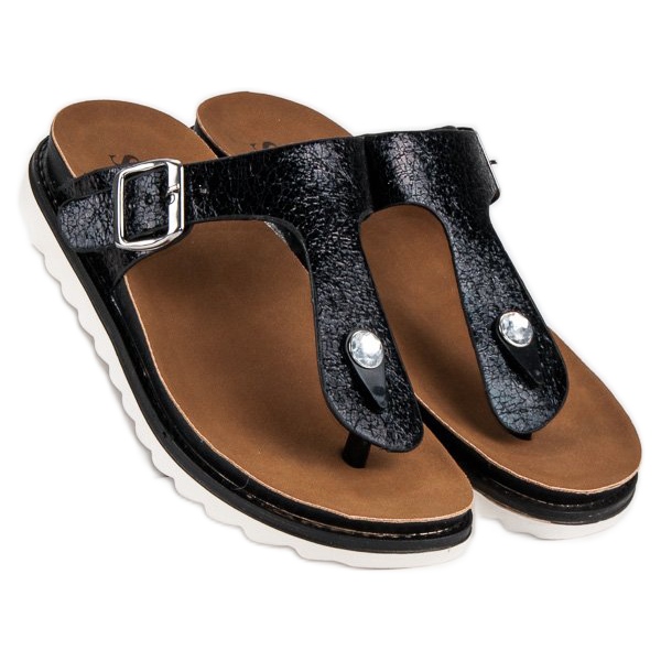 Seastar Bekväma flipflops svart 1