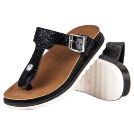Seastar Bekväma flipflops svart 2
