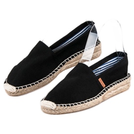McKey Bekväma svarta espadrillor 2