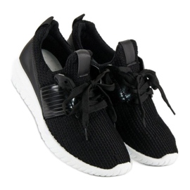 Textila sportskor svart 1