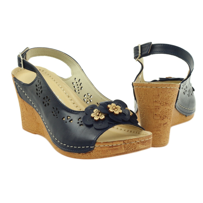 Gregors 648 kilsandaler marinblå 3