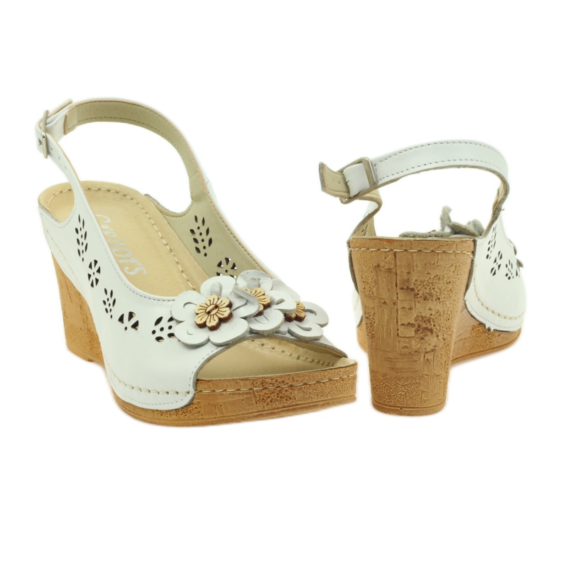 Gregors 648 kilsandaler vit 3