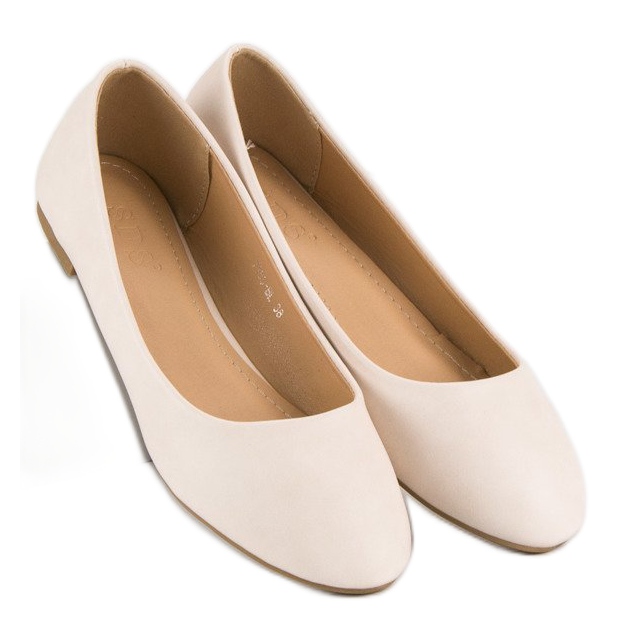 SDS Beige ballerinor 1
