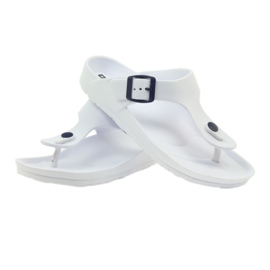 Big Star 274A158 damsandaler vit svart 4