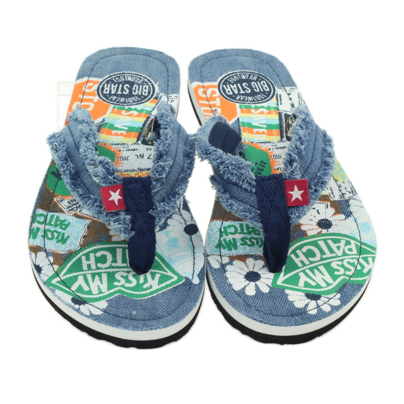 Jeans Big Star 274A126 flipflops blå 4