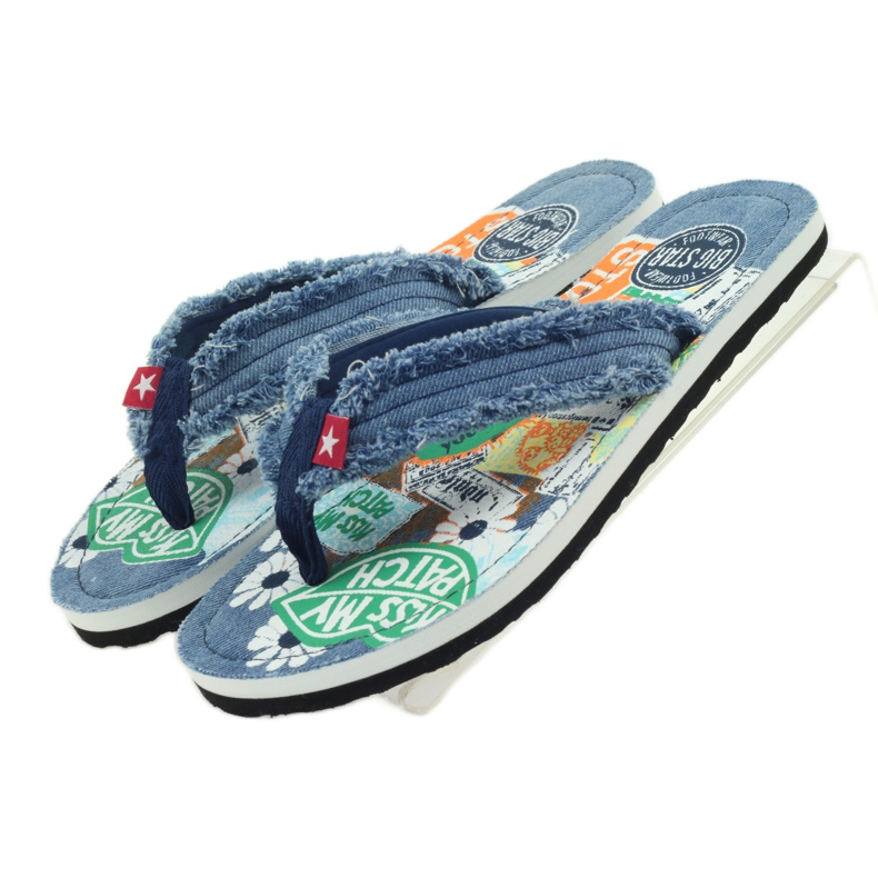 Jeans Big Star 274A126 flipflops blå 5