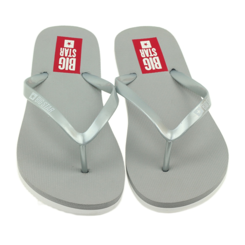 Big Star Women's Flip -flops 274A130 Gray grå 3