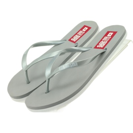 Big Star Women's Flip -flops 274A130 Gray grå 4
