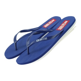 Big Star Women's Flip -flops 274A128 Navy Blue blå 4