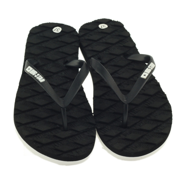 Black Big Star 274A145 flipflops svart 3