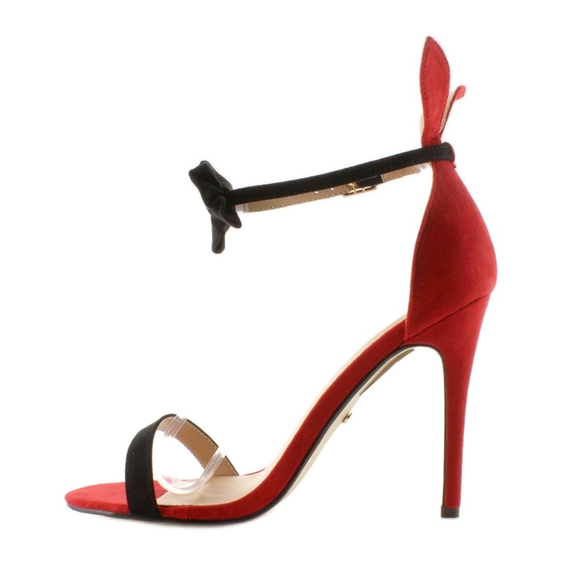 Sandaler på en stift med öron ZJ-15P Röd 2