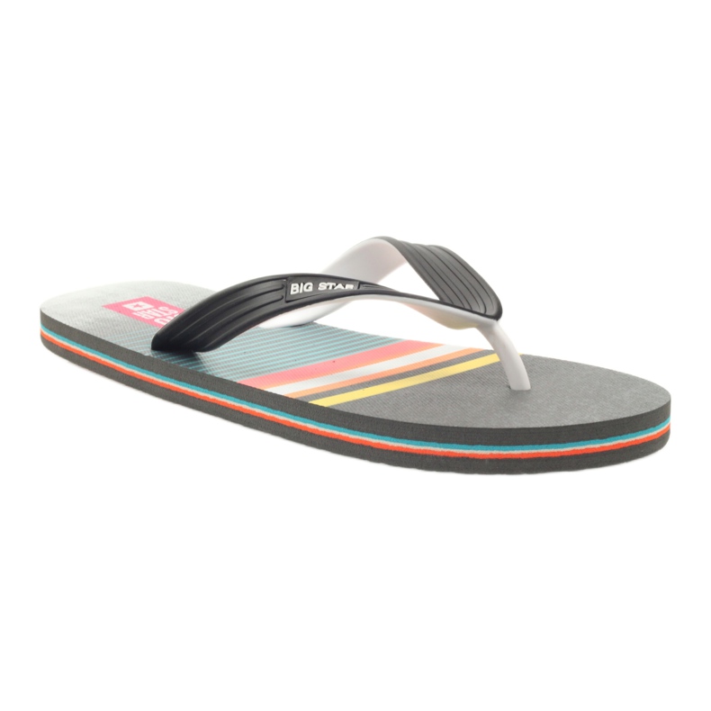Big Star Men's Flip -flops 174410 Svart 1