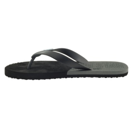Black Big Star 174422 flipflops svart grå 2