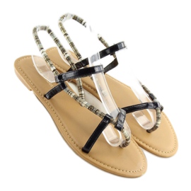 Svarta sandaler 5130 svart 2