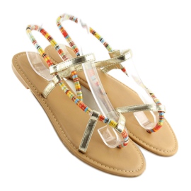 Guld sandaler 5130 guld gyllene 2