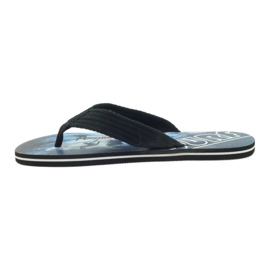 American Club Amerikanska herrflipflops SURF svart 2