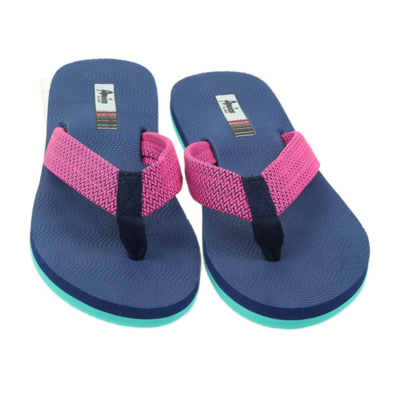American Club Amerikanska 1607 rosa flipflops 3