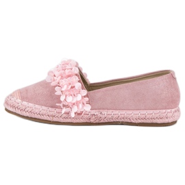 Vices espadrillor i mocka rosa 1