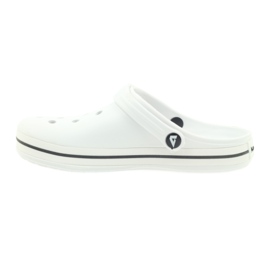 American Club Kroks klumpiga vita sandaler 2