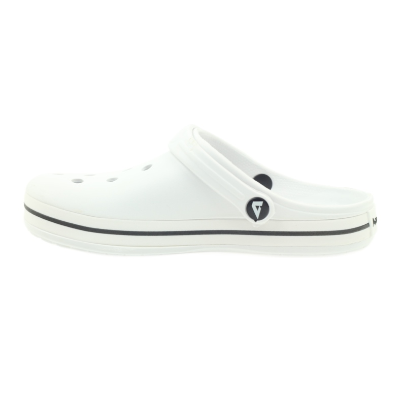 American Club Kroks klumpiga vita sandaler 2