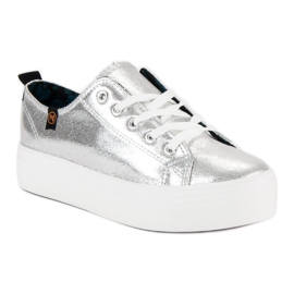 Vinceza Silver mckeylor sneakers grå 1