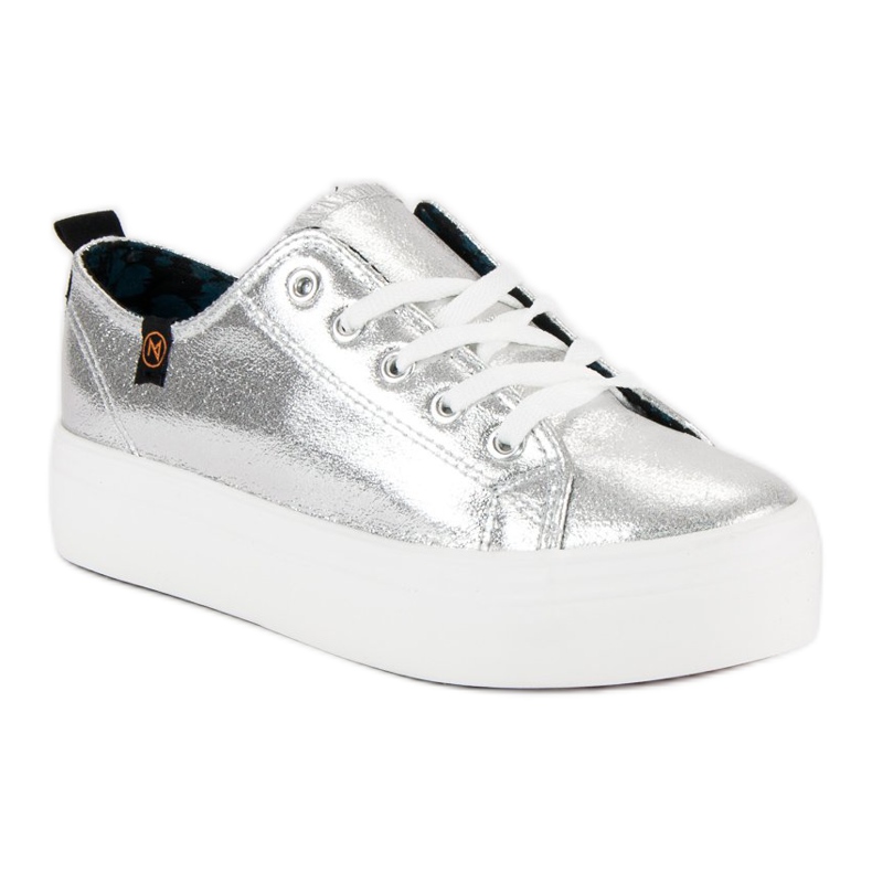 Vinceza Silver mckeylor sneakers grå 1