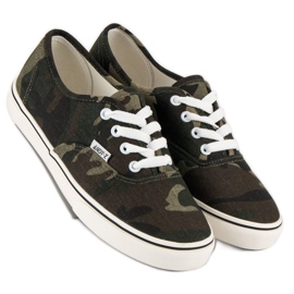 Andy Z Camo sneakers brun grön 1