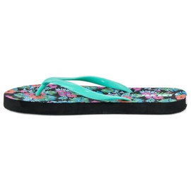 Fashionabla flipflops grön 1