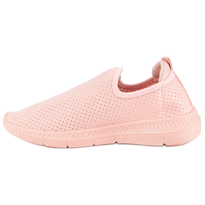 Genombrutna Slip-On Sportskor rosa 1