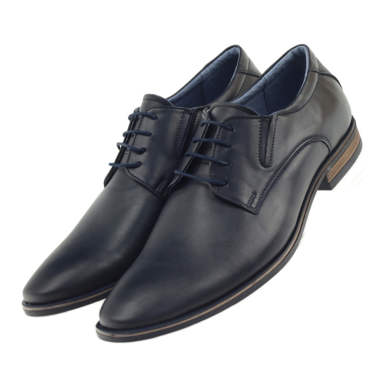 Herr VENI VICI 181 marinblå tofflor 4