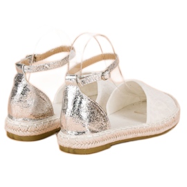 Nio Nio Spets espadrillor vit 2