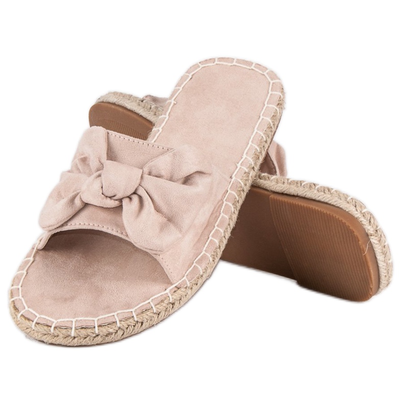 Mocka espadrilles flipflops brun 2