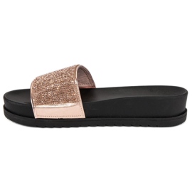 Snygga rosa tofflor 1